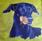 Malerei - Antje an der Spree